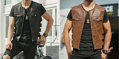 Leather Vest